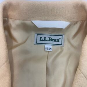 L.L. Bean yellow Blazer vintage wool/cashmere